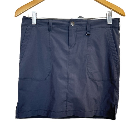 REI Gray‎ Skirt Skort Outdoor Nylon Hiking Walking Women’s Sz 4 - Picture 1 of 5